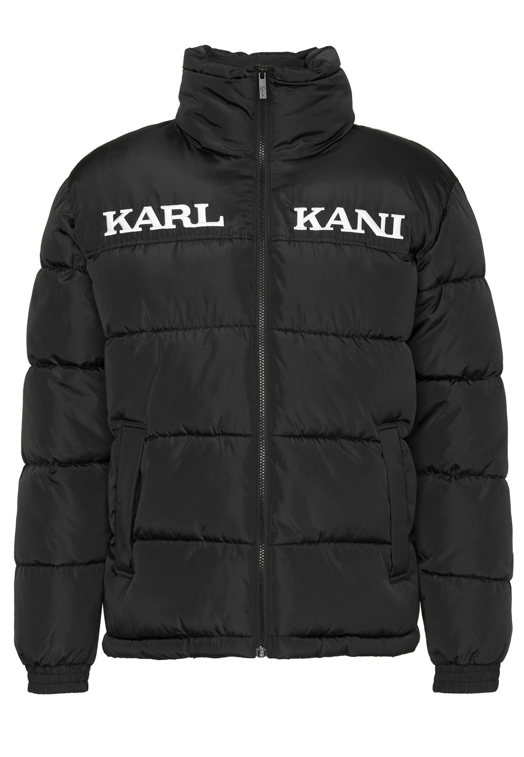 Зимняя куртка Karl Kani RETRO ESSENTIAL PUFFER JACKET UNISEX, черный куртка karl kani retro puffer черный белый