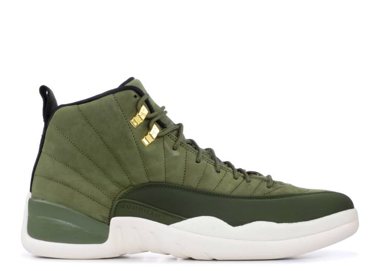 Jordan 12 hot sale green