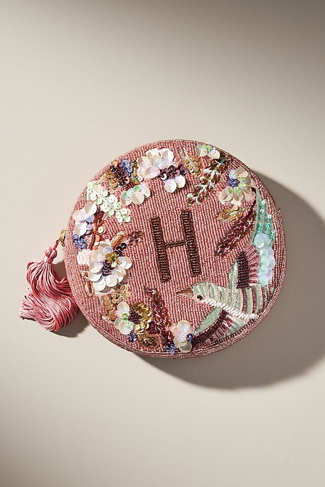 

Клатч с монограммой Holiday Anthropologie, цвет h