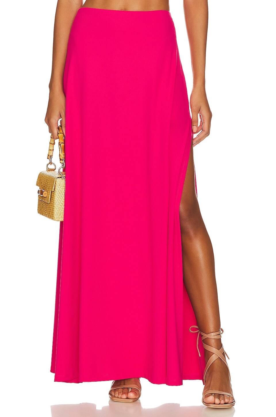 

Юбка Susana Monaco Side Slit, цвет Hibiscus