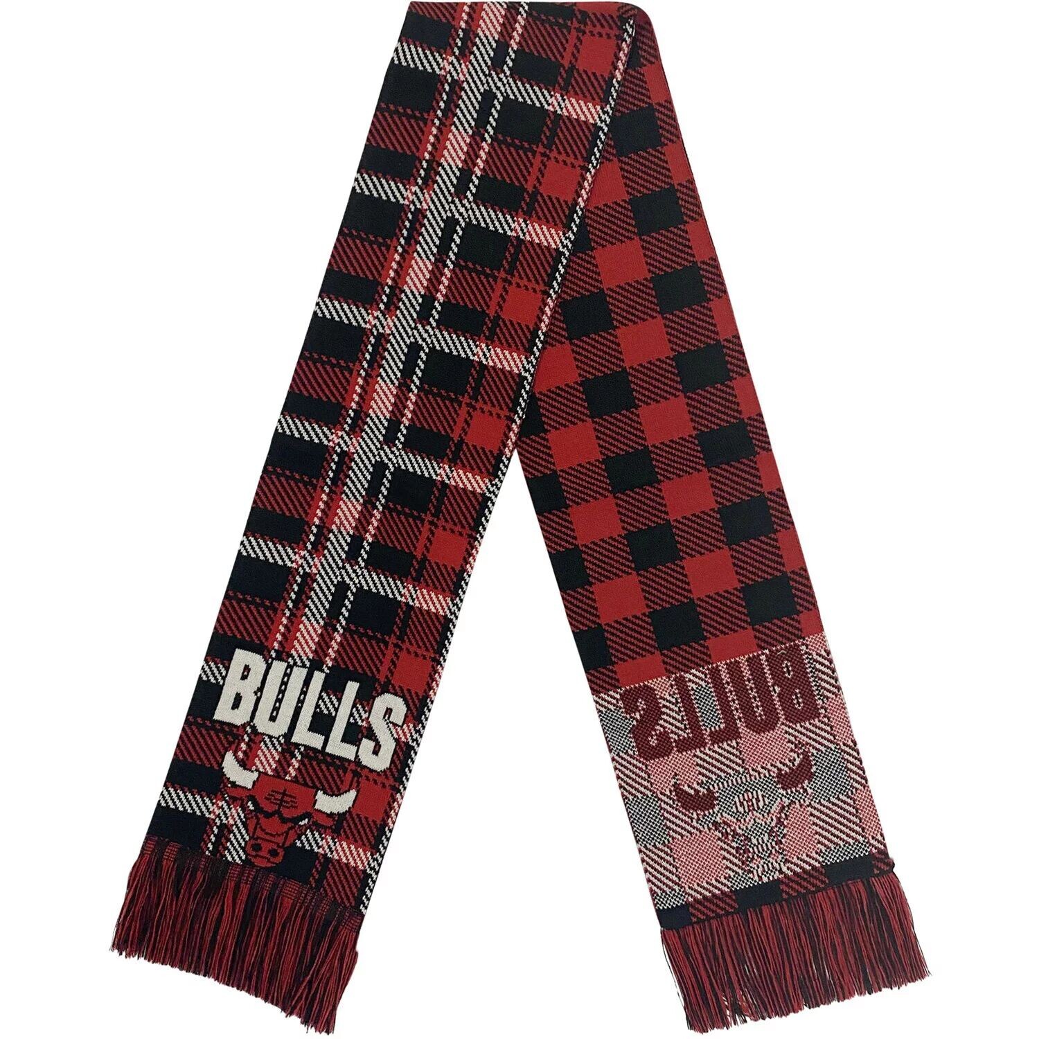 

FOCO Chicago Bulls клетчатый шарф с цветными блоками