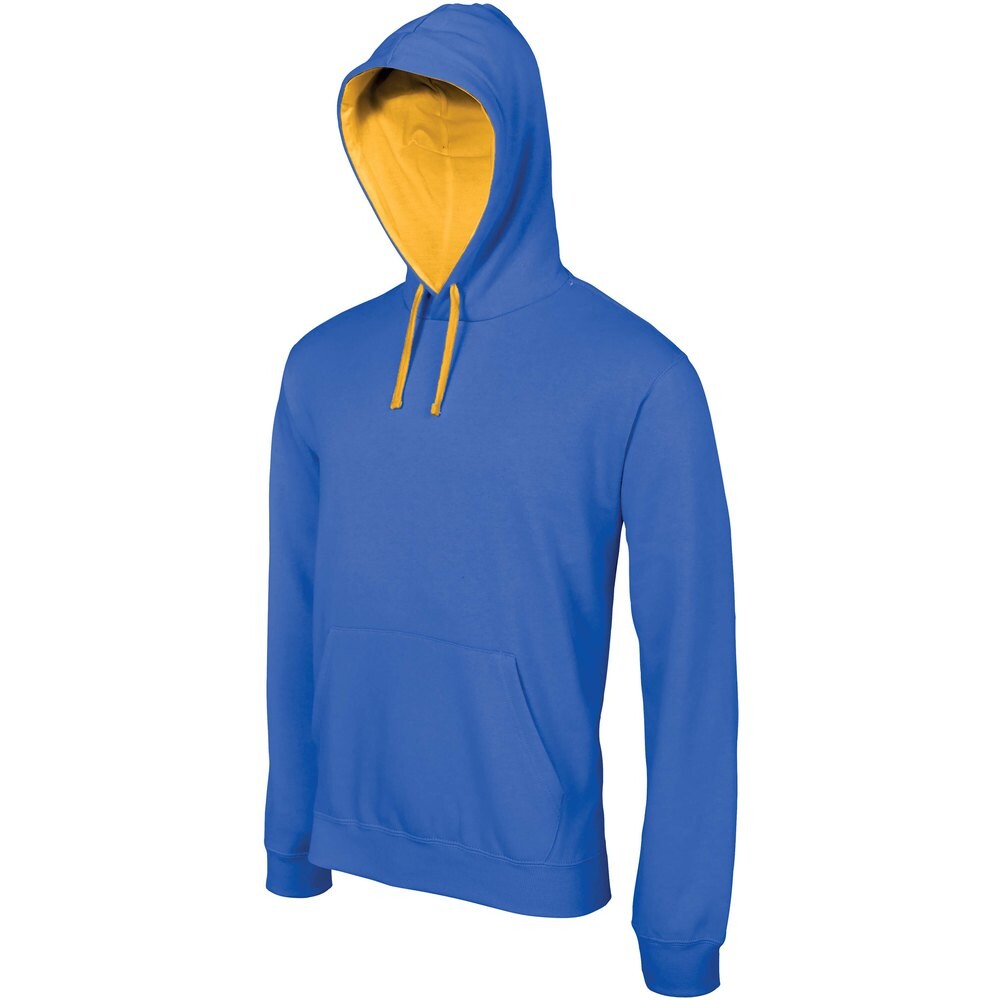 

Толстовка Kariban Hooded Contrastée, синий