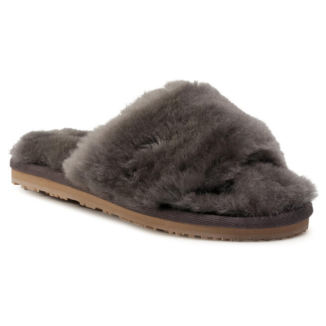 

Шлепанцы Mou SheepskinFur Slide, серый