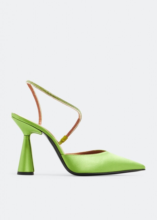

Туфли D'Accori Saturn Slingback, зеленый