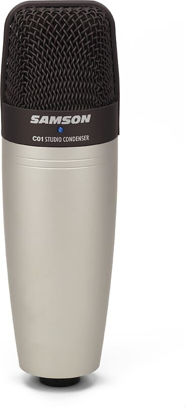 

Конденсаторный микрофон Samson C01 Large Diaphragm Cardioid Condenser Microphone