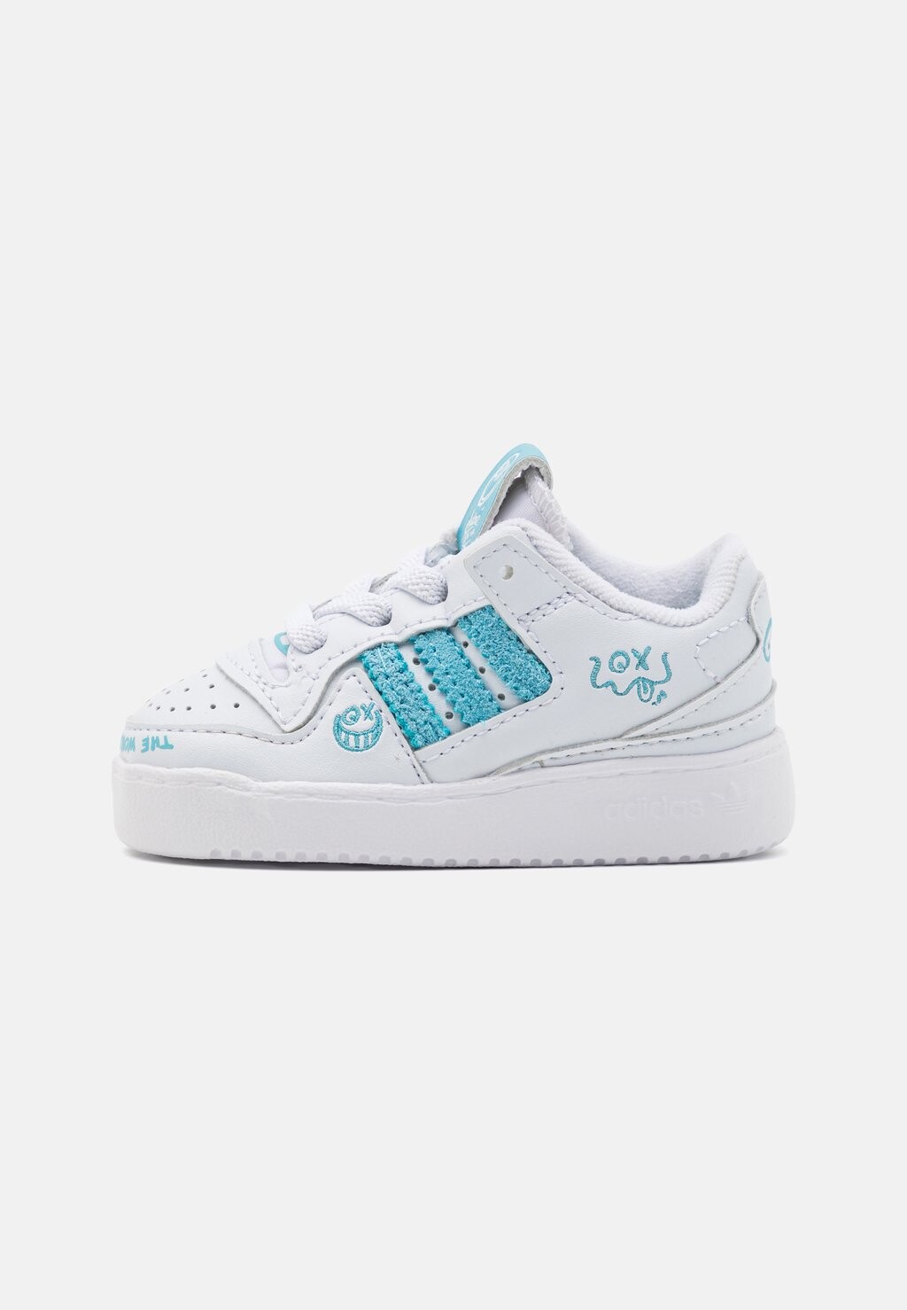 

Полукеды Forum Unisex adidas Originals, цвет footwear white