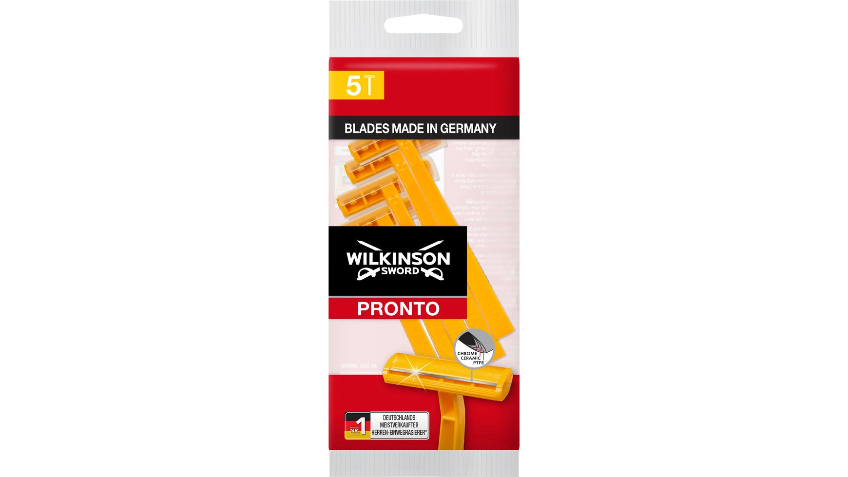 

Sword pronto одноразовые бритвы в упаковке по 5 шт Wilkinson