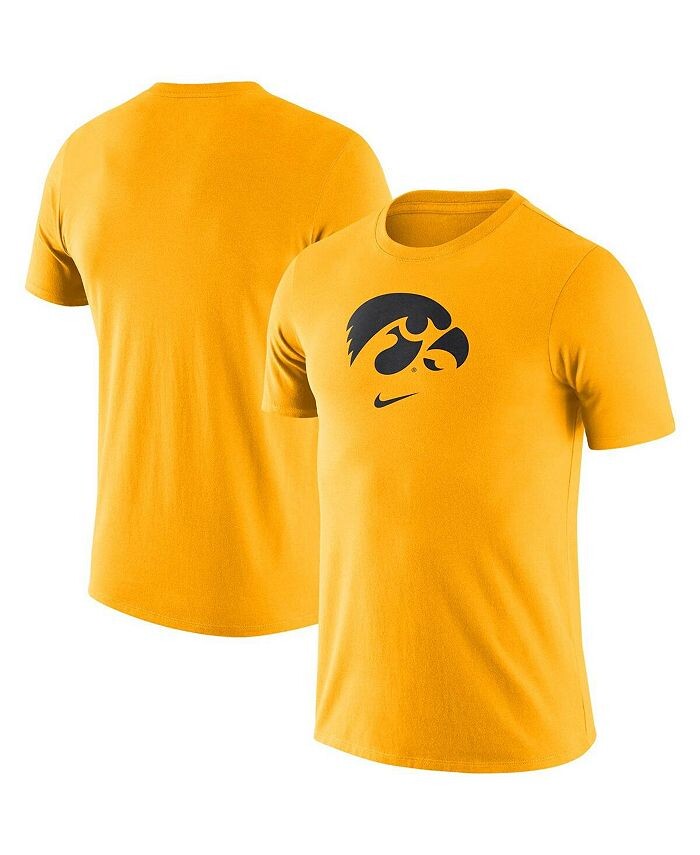 

Мужская золотая футболка с логотипом Iowa Hawkeyes Essential Nike, цвет Gold