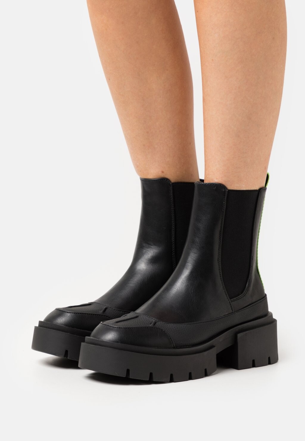 

Ботильоны на платформе Even&Odd, черный Winter Boot, черный