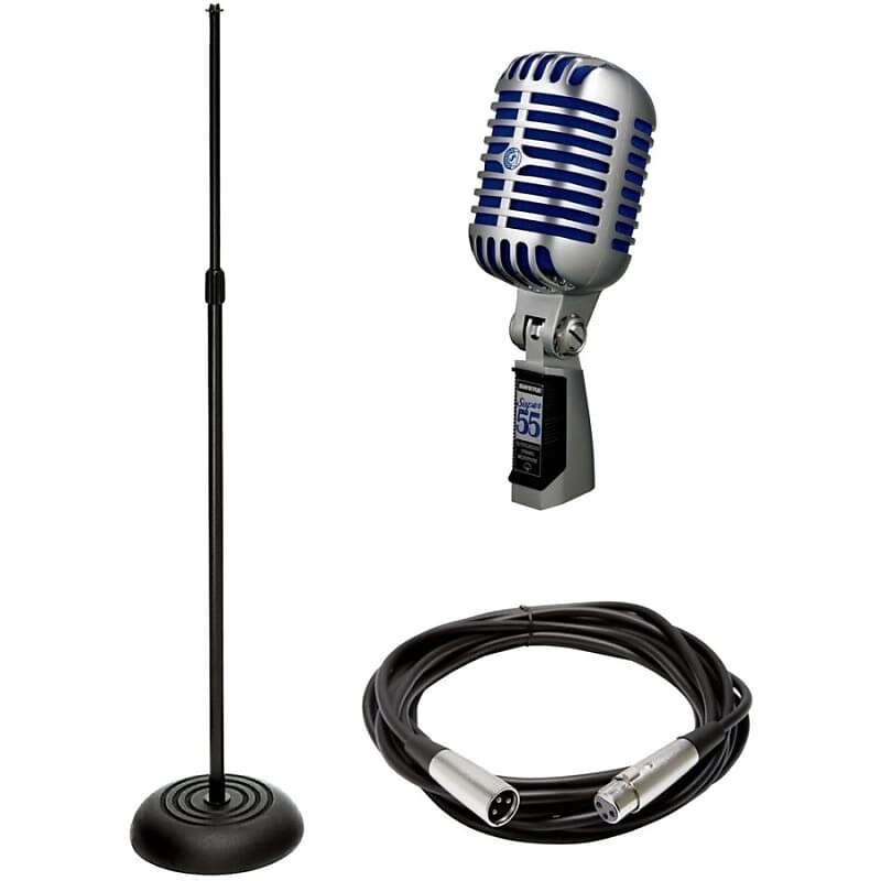 

Вокальный микрофон Shure Super 55 Deluxe Supercardioid Dynamic Microphone