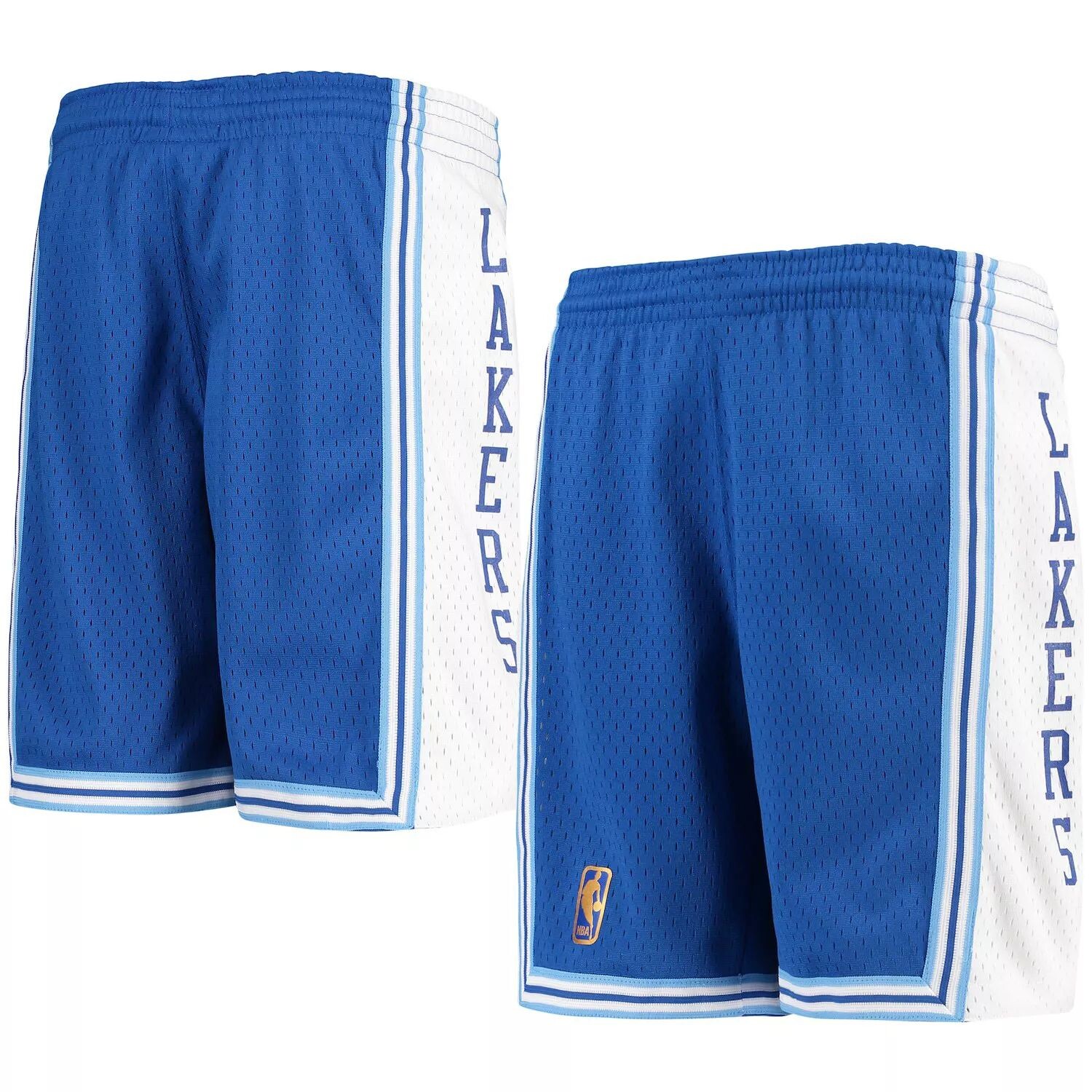 

Молодежные шорты Mitchell & Ness Royal Los Angeles Lakers Hardwood Classics Swingman Unbranded