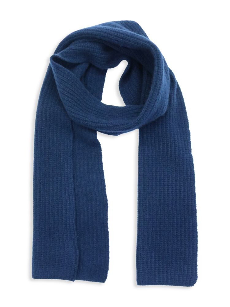 

Вязаный кашемировый шарф Portolano, цвет Classic Navy