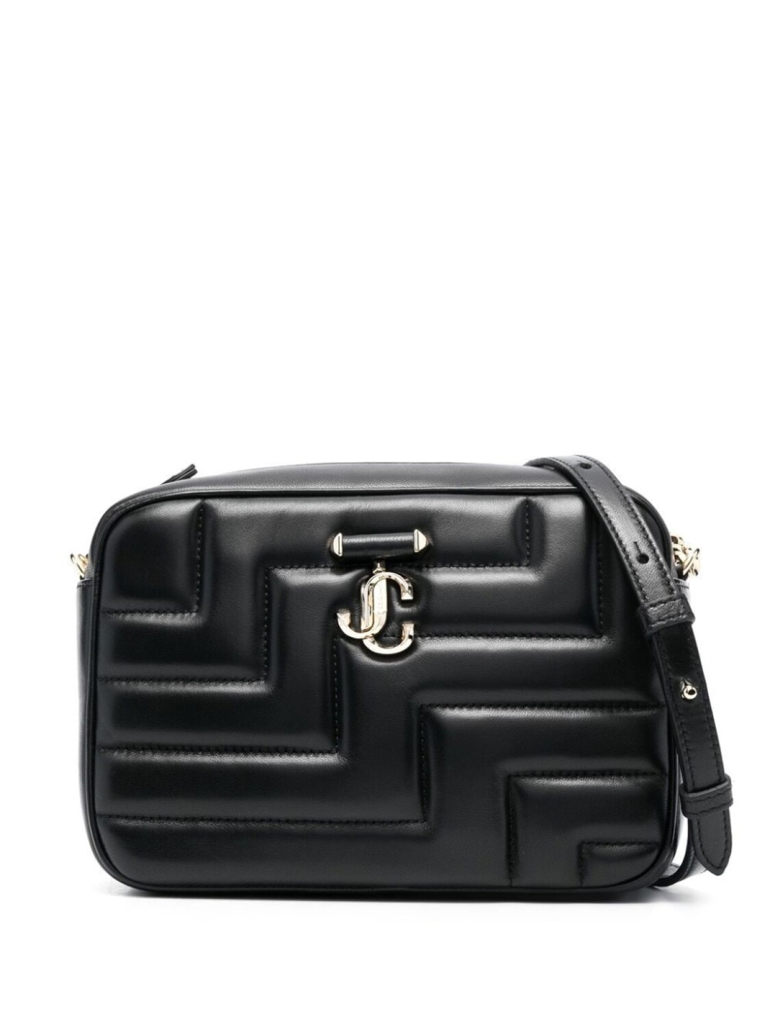 

Jimmy Choo стеганая сумка на плечо Varenne, черный