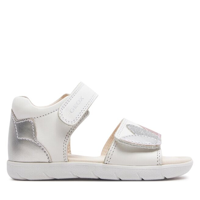 

Сандалии Geox B Sandal Alul Girl B451YB 085NF C0007 S White/Silver, белый