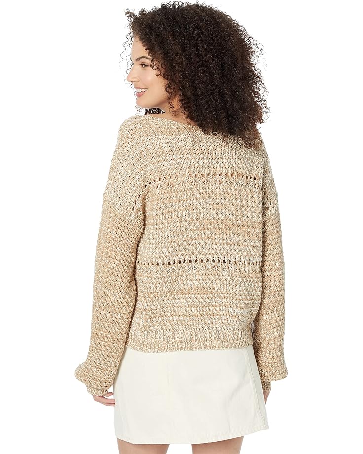 Свитер Saltwater Luxe Estelle Long Sleeve Sweater, песочный