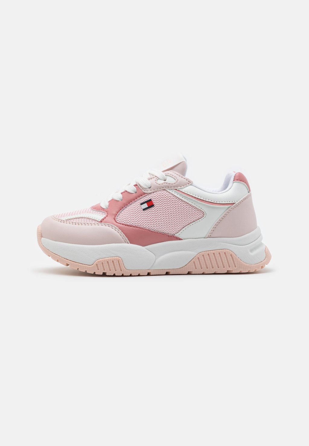 

Низкие кроссовки Daphne Tommy Hilfiger, цвет pink/white