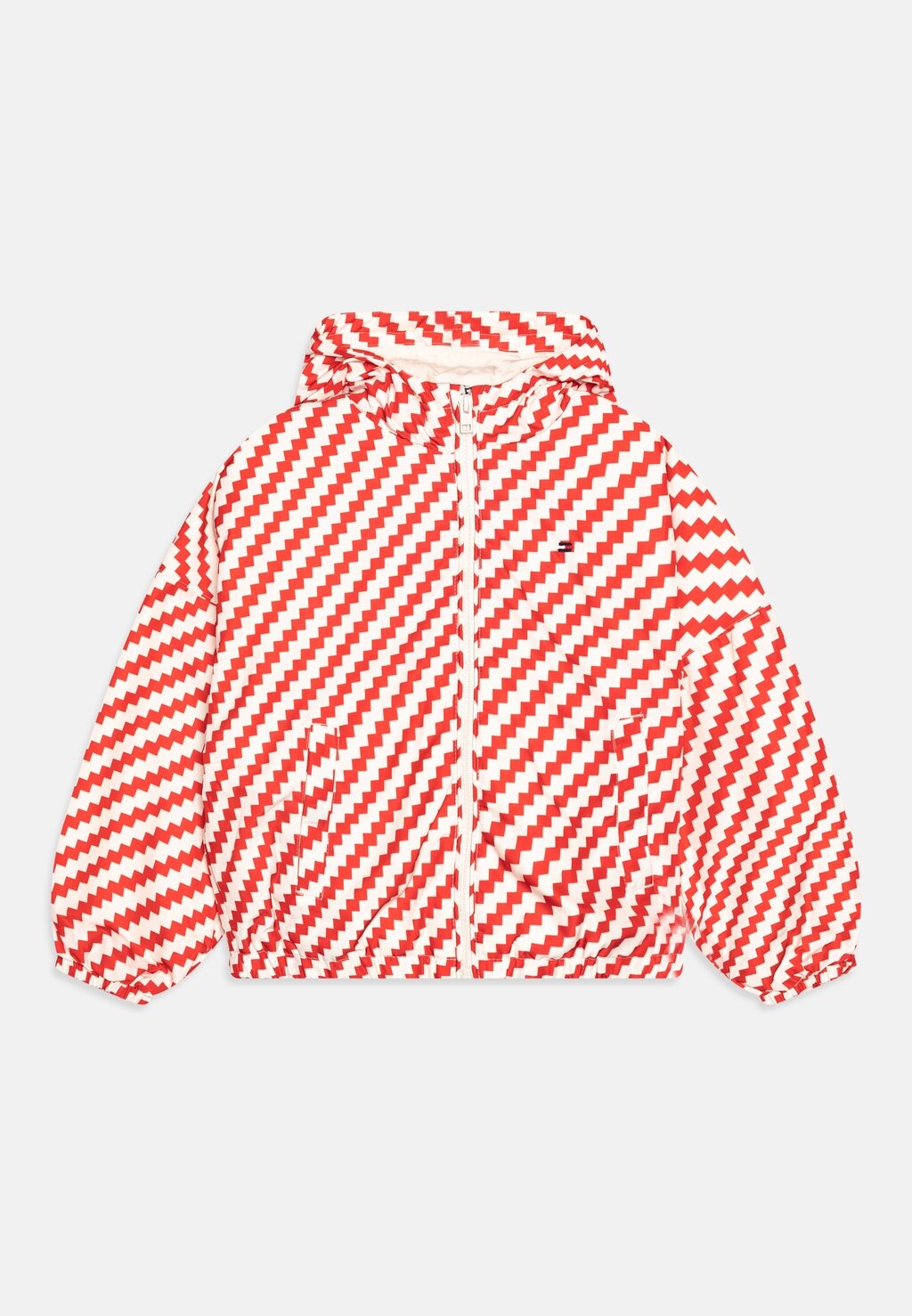 

Куртка межсезонная Monotype Tape Windbreaker Tommy Hilfiger, цвет calico/fierce red