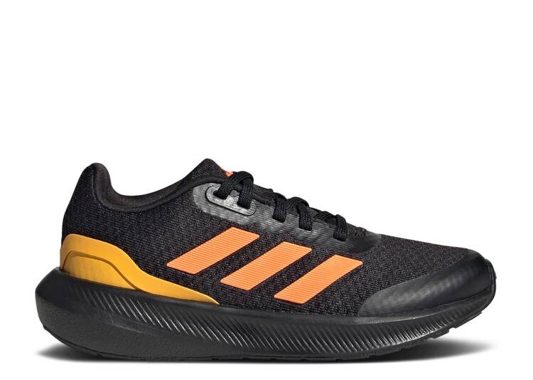 

Кроссовки Adidas RUNFALCON 3 J 'BLACK SCREAMING ORANGE', черный