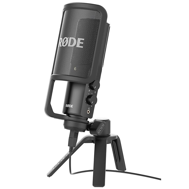 Микрофон RODE NT-USB+ USB Condenser Microphone bm700 condenser microphone usb computer microphone set 192khz 24bit high sampling rate for karaoke youtube live
