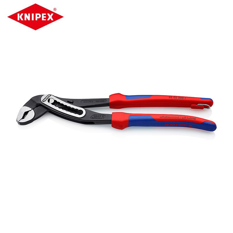 Клещи для водяных насосов KNIPEX 300 мм, клещи для напорных труб, клещи для быстрых водопроводных труб, плоскогубцы для круглых труб, клещи для труб olecranon 88 02 300 T по индивидуальному заказу (срок поставки 4-8 недель)