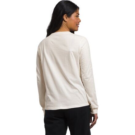 

Футболка Hit с длинными рукавами и графикой женская The North Face, цвет Gardenia White/Tonal