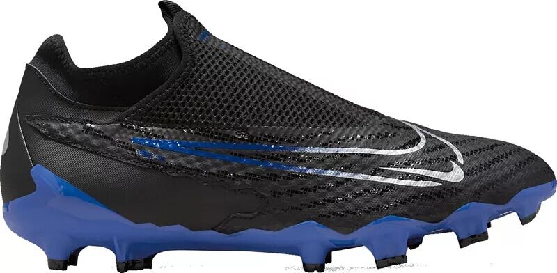 

Футбольные бутсы Nike Phantom GX Academy DF FG, черный/синий