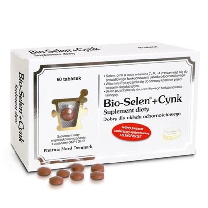Био-Селен + Цинк 60 таблеток, Pharma Nord pharma nord биомагний 30 таблеток