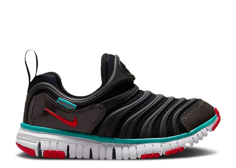 

Кроссовки Nike Dynamo Free PS, цвет Black Siren Red
