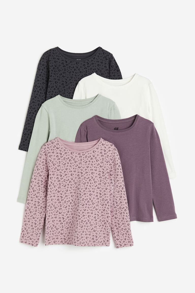 

Комплект из 5 топов из джерси H&M