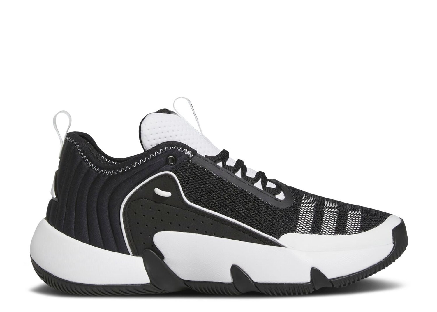 

Кроссовки adidas Trae Unlimited 'Black White', черный
