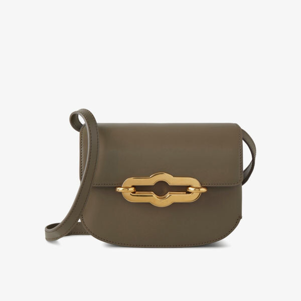 

Маленькая кожаная сумка через плечо Pimlico Mulberry, зеленый