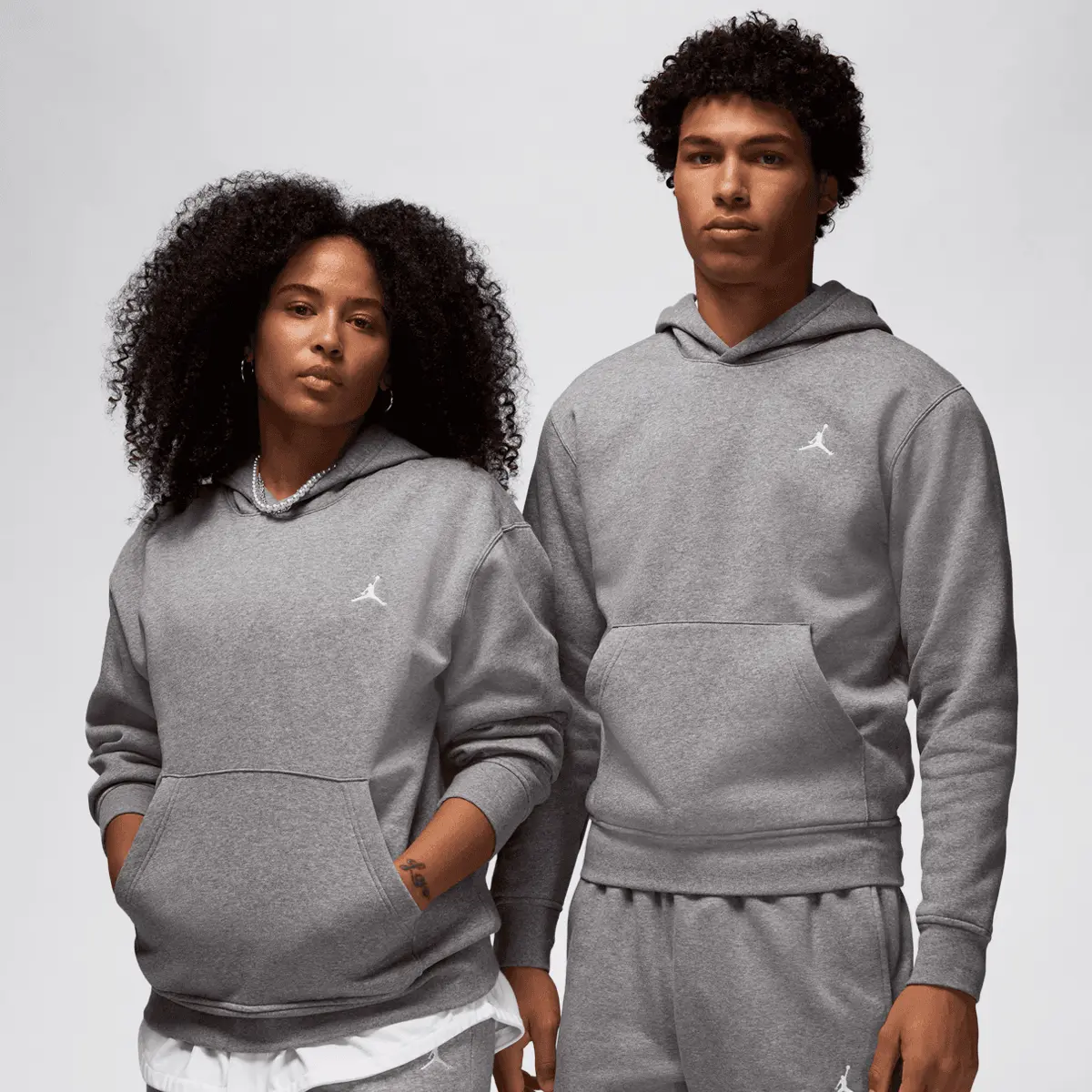 

Толстовка Jordan Brooklyn Fleece Pullover, серый