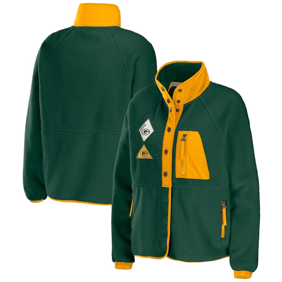 

Куртка WEAR by Erin Andrews Green Bay Packers, зеленый
