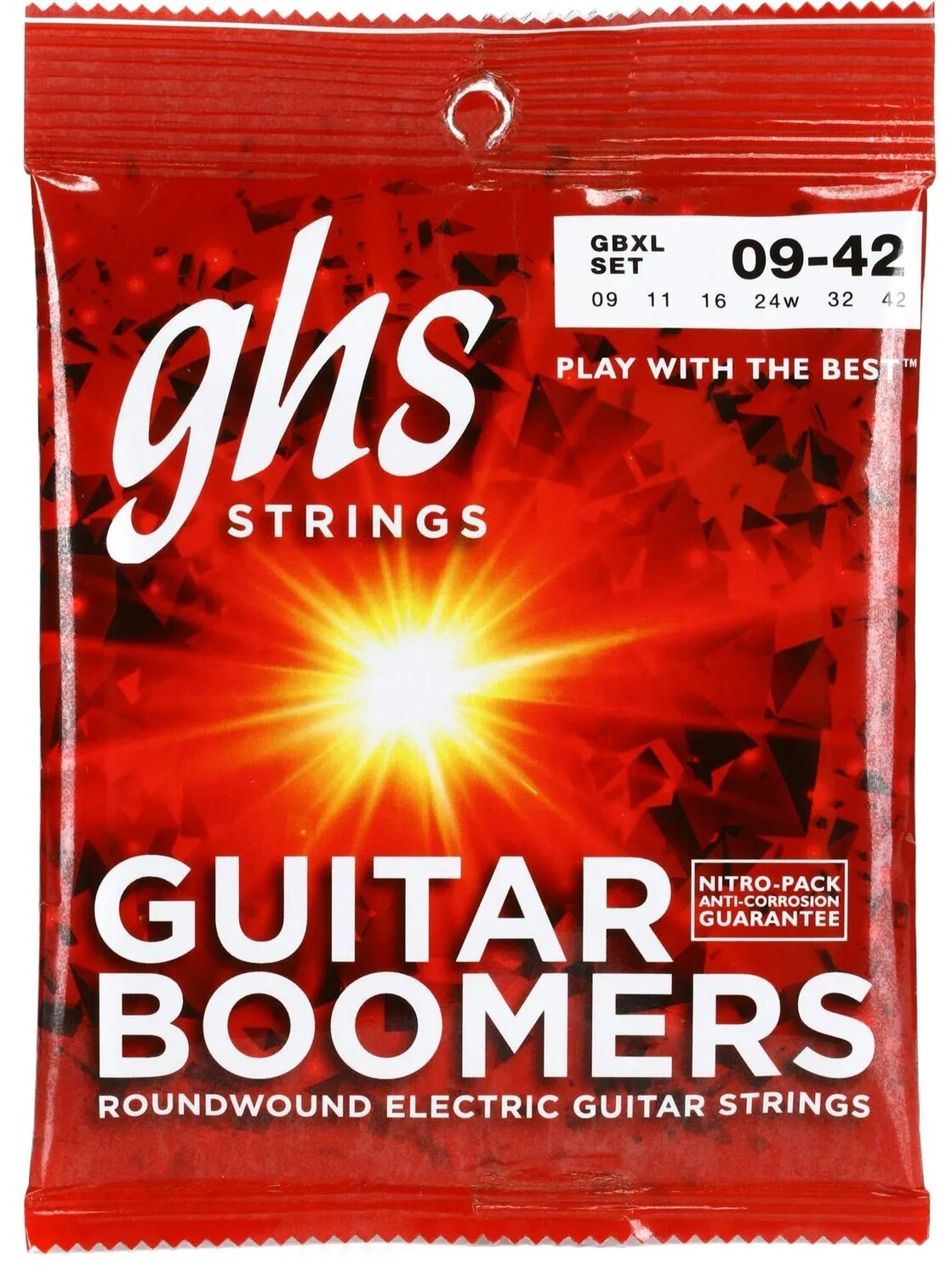 

Струны для электрогитары GHS GBXL Guitar Boomers — .009-.042 Extra Light