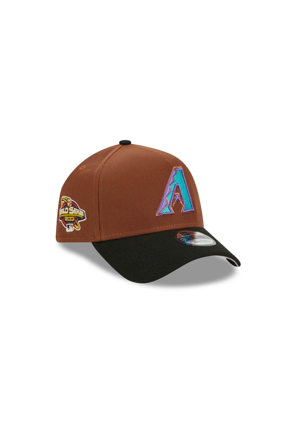 

Бейсболка ARIZONA DIAMONDBACKS MLB HARVEST WORLD SERIES 2001 9FORTY A-FRAME SNAPBACK CAP New Era, цвет schwarz