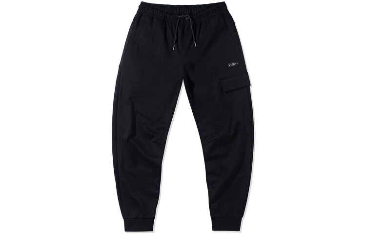 

Трикотажные спортивные штаны мужские черные Lining, черный