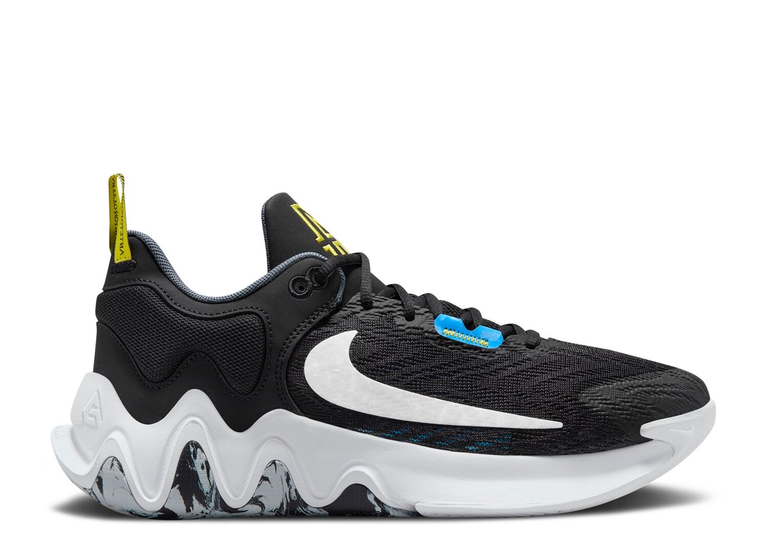 

Кроссовки Nike Giannis Immortality 2 Ep 'Black University Blue', черный