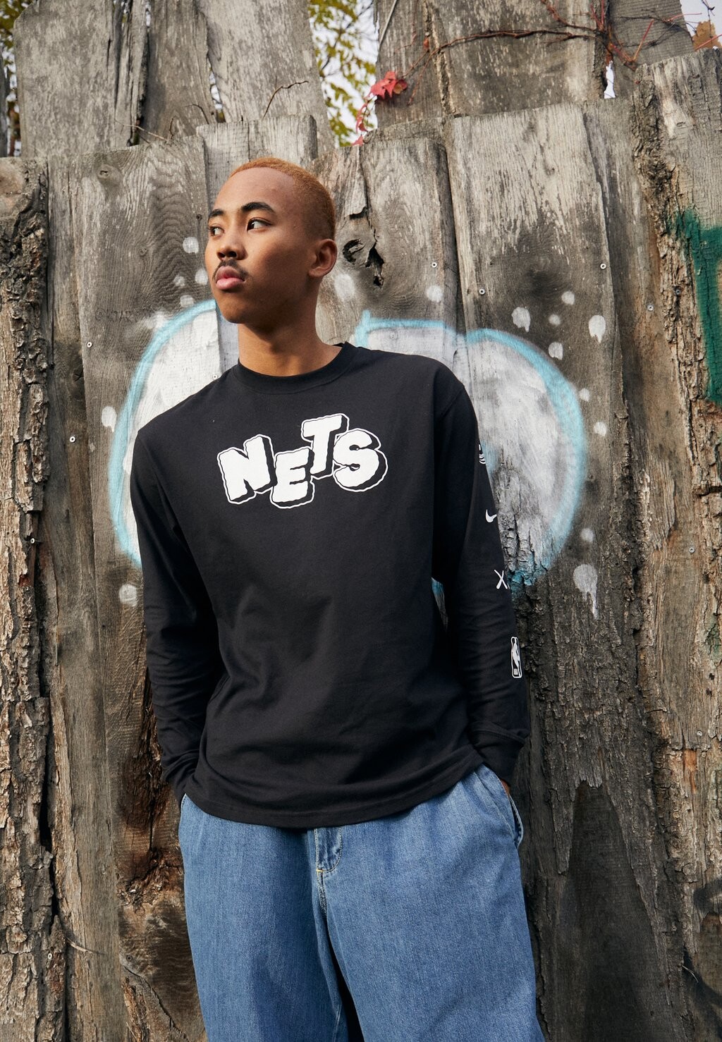 

Team ФУТБОЛКА NBA BROOKLYN NETS Nike, черная, Черный