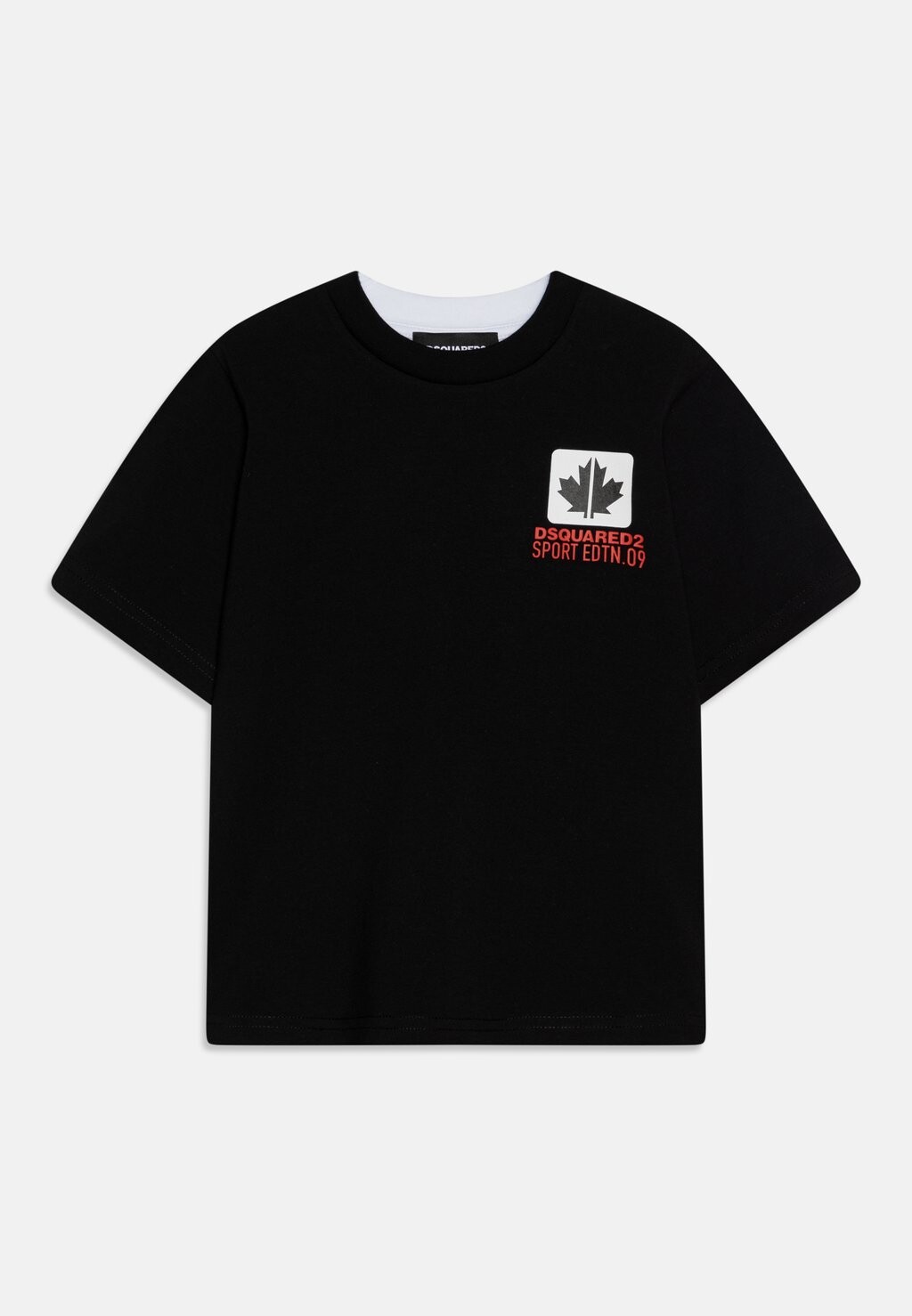 

Футболка с принтом SLOUCH FIT Dsquared2, цвет black