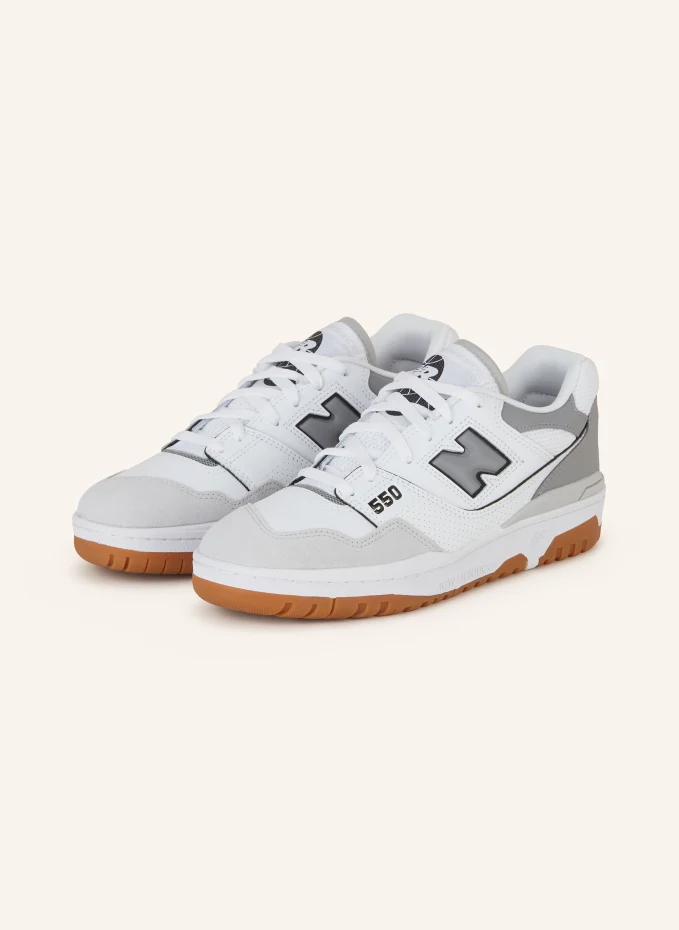 

Кроссовки 550 New Balance, белый