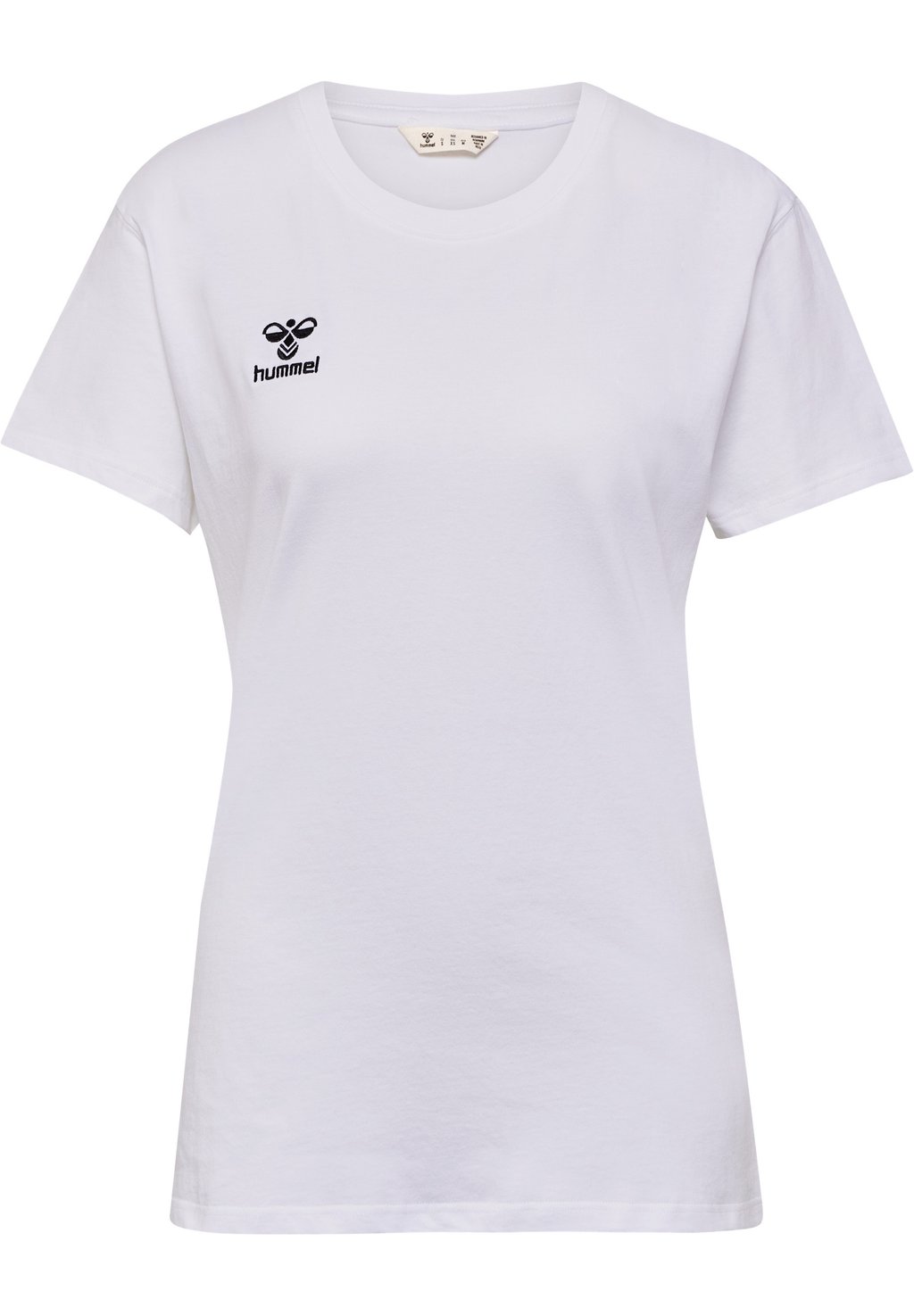 Футболка базовая Hummel, цвет white футболка базовая essential ss hummel цвет white