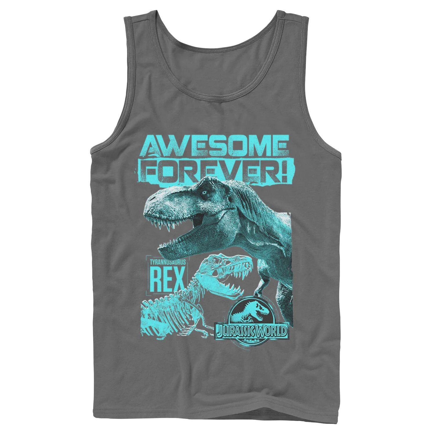 

Мужская майка Jurassic World Two T-Rex Awesome Forever Licensed Character