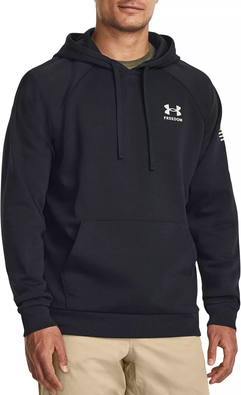

Мужская флисовая толстовка Under Armour с флагом свободы, черный