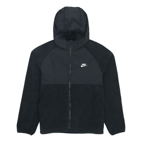 Куртка Nike Training Sports Casual Hooded Jacket Black, черный