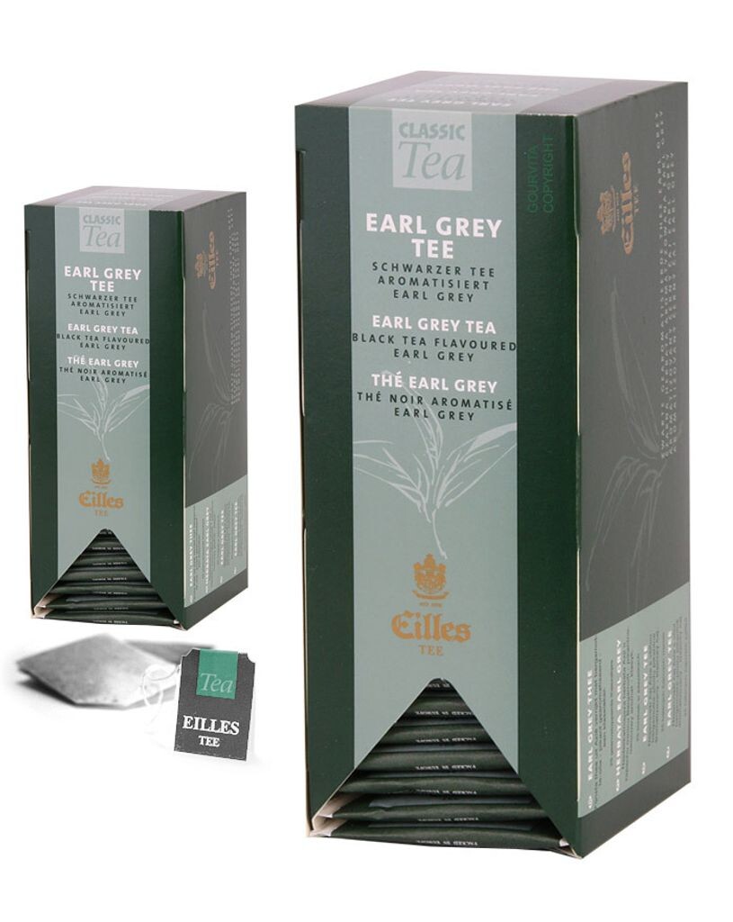 

EILLES TEE в пакетиках EARL GREY, эконом-упаковка, 2 коробки по 25 шт.