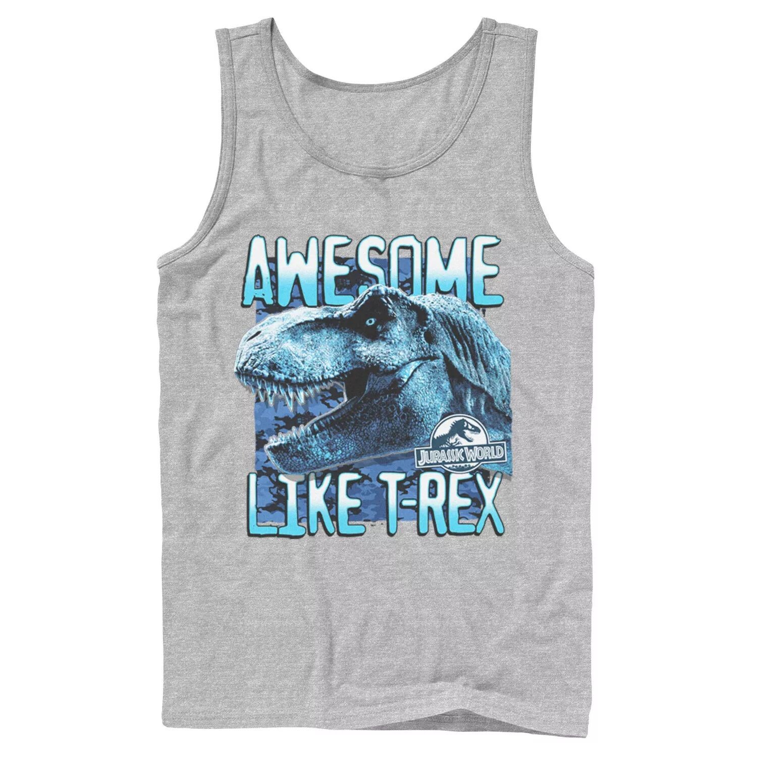 

Мужская майка Jurassic World Two Awesme Lke T-Rex Licensed Character