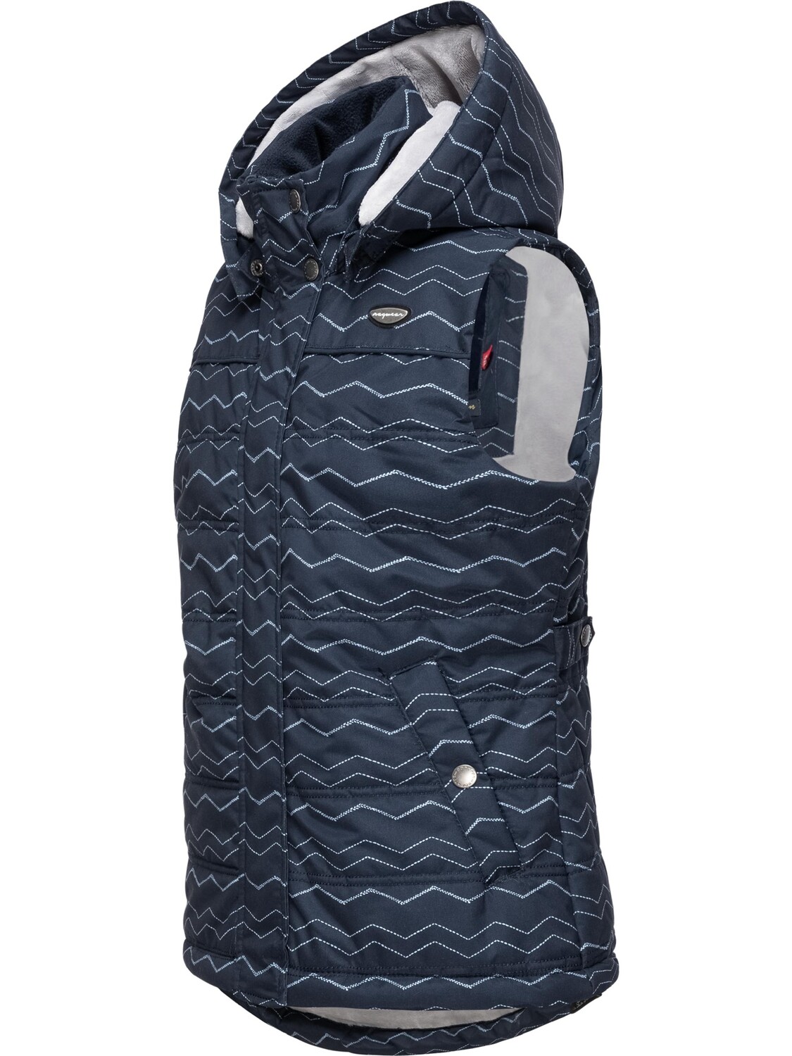 

Утепленный жилет ragwear Marrin Chevron, темно синий