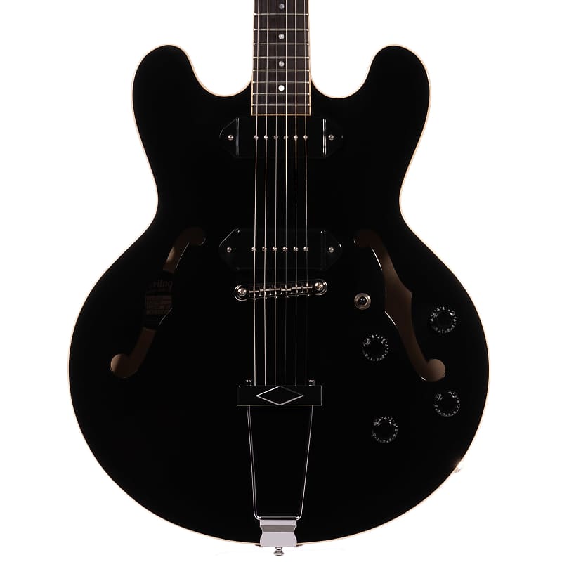 Электрогитара Heritage Standard H-530 Hollow Body Electric Guitar, Ebony Finish, Limited #0808 фановая труба styron sty 530 e h белая