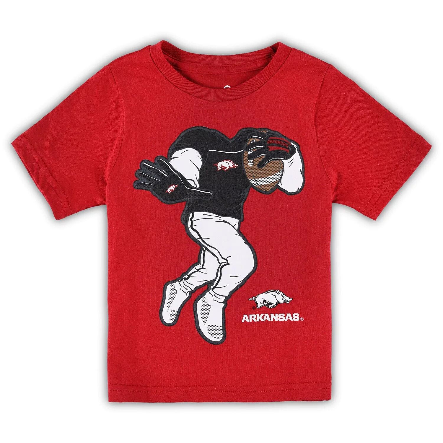 

Футболка с жесткими рукавами для малышей Cardinal Arkansas Razorbacks Outerstuff
