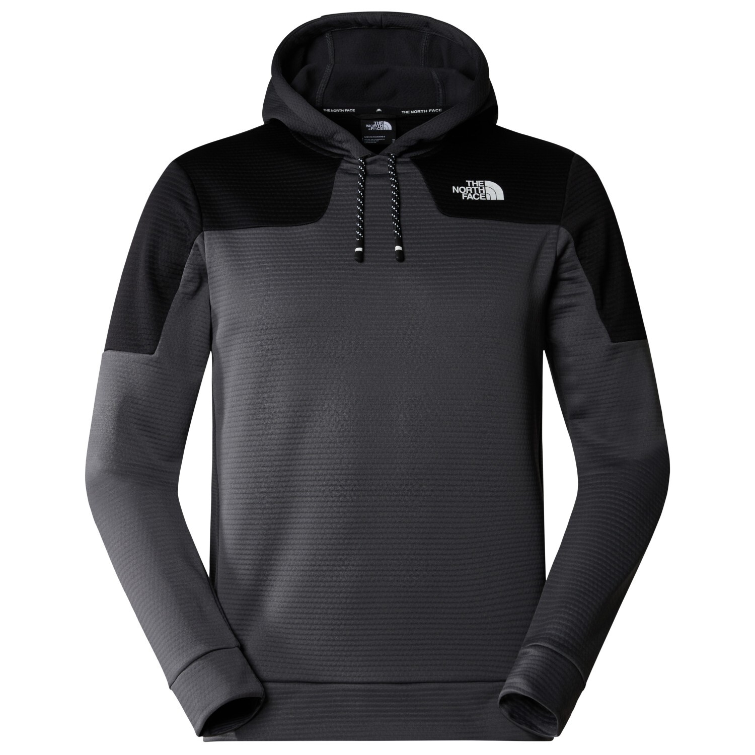 Флисовый свитер The North Face Ma Pull On Fleece, цвет Anthracite Grey/TNF Black мужская толстовка the north face explorer fleece hoodie